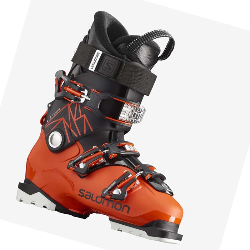 Botas Esqui Salomon QST ACCESS 70 T Niños Naranjas Negras | 79042-ZIFU