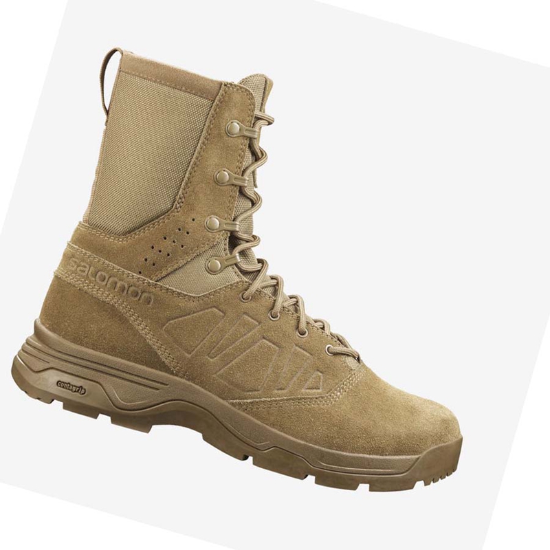 Botas Salomon GUARDIAN FORCES WIDE Hombre Marrones | 60179-XEJK