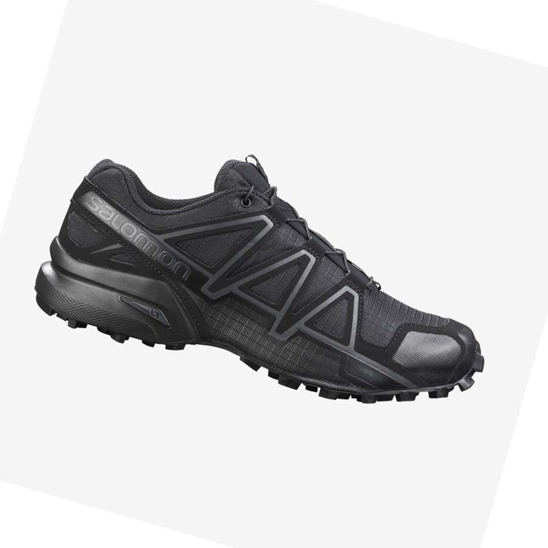 Botas Salomon SPEEDCROSS 4 WIDE FORCES Hombre Negras | 08341-FPLK