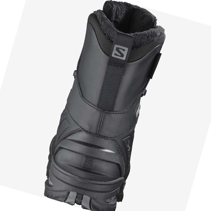 Botas Salomon TOUNDRA FORCES CLIMASALOMON™ WATERPROOF Hombre Negras | 64580-IWQY