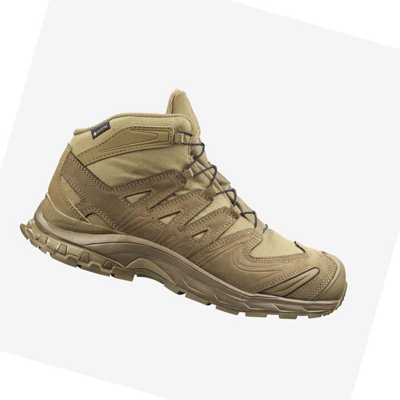 Botas Salomon XA FORCES MID GORE-TEX Hombre Marrones | 09482-TSEM