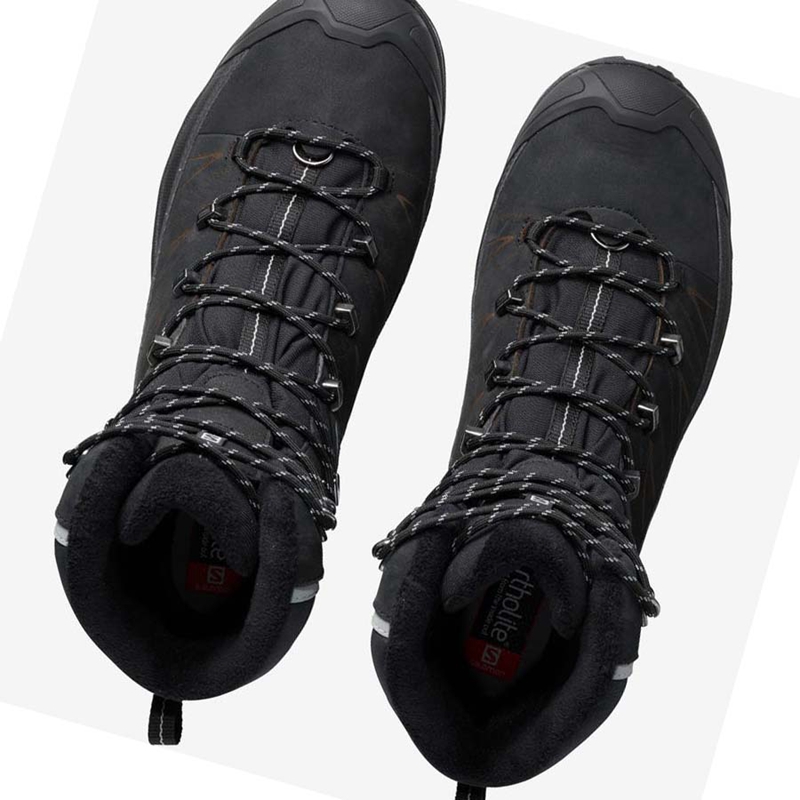 Botas de Invierno Salomon X ULTRA WINTER CLIMASALOMON™ WATERPROOF 2 Hombre Negras | 51632-YKFH