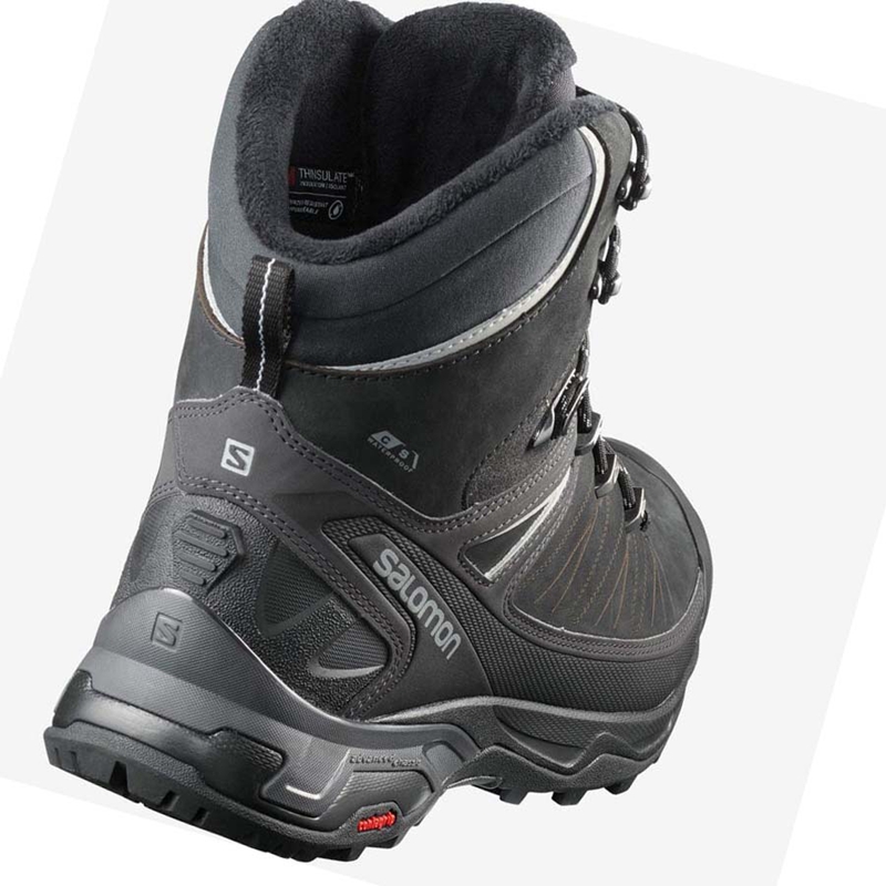 Botas de Invierno Salomon X ULTRA WINTER CLIMASALOMON™ WATERPROOF 2 Hombre Negras | 51632-YKFH