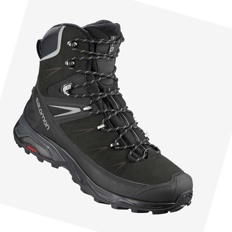 Botas de Invierno Salomon X ULTRA WINTER CLIMASALOMON™ WATERPROOF 2 Hombre Negras | 51632-YKFH