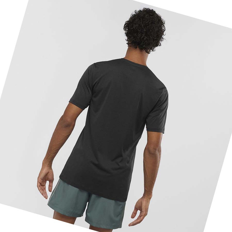 Camiseta Salomon AGILE TRAINING Hombre Negras | 32751-QKBW