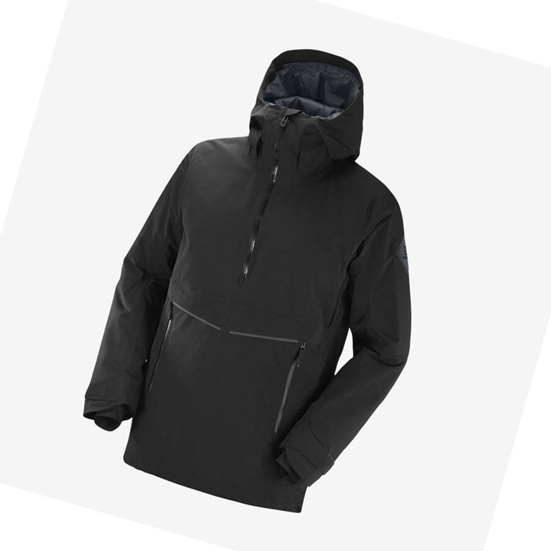 Chaquetas De Esquí Salomon GRAVITY GORE-TEX ANORAK Hombre Marrones | 70329-OMXC