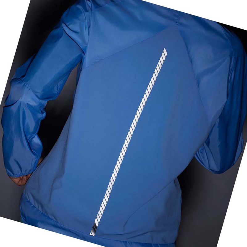 Chaquetas Salomon BONATTI CROSS WIND WINDBREAKERS Mujer Azules | 74015-VQCB