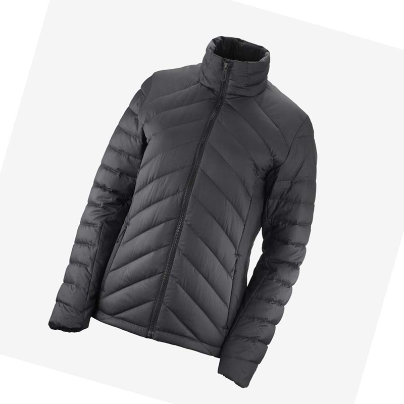 Chaquetas Salomon ESSENTIAL XWARM DOWN INSULATED Mujer Negras | 65031-VNRK