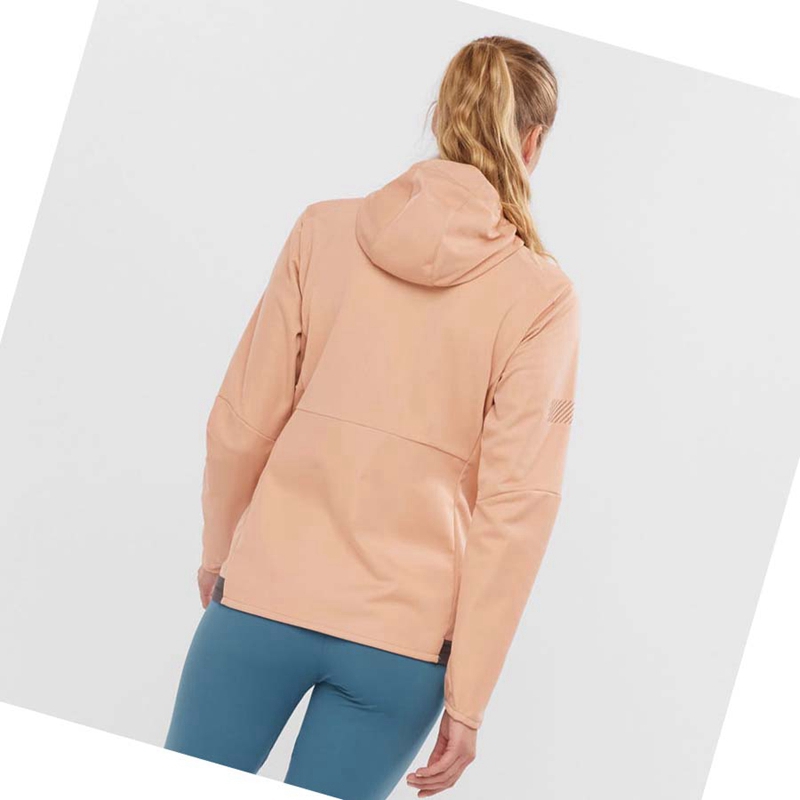 Chaquetas Salomon GORE TEX INFINIUM™ WINDSTOPPER® Mujer Rosas | 97183-PXUR