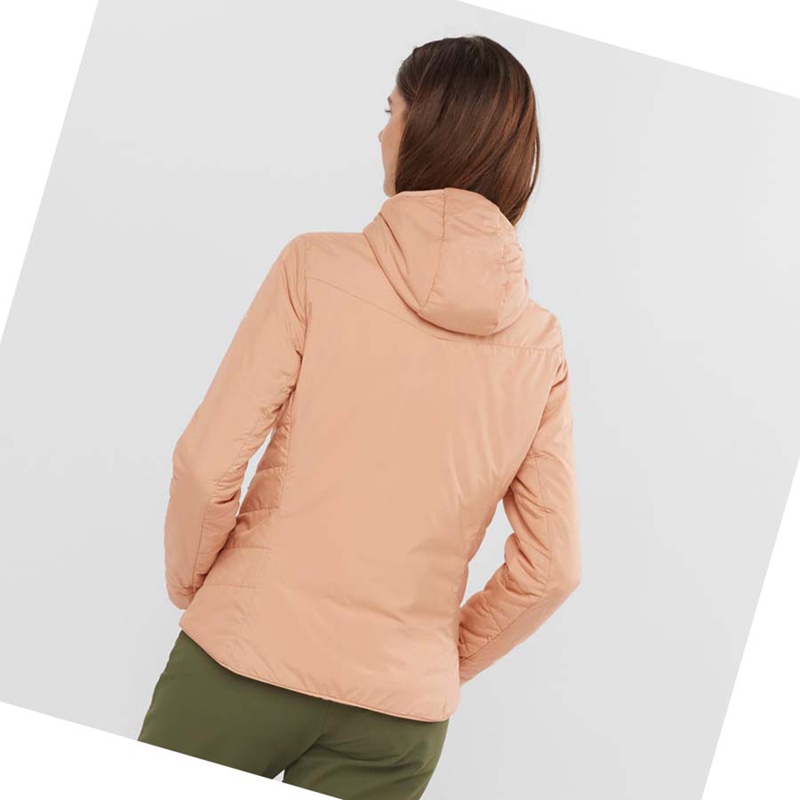 Chaquetas Salomon OUTRACK INSULATED Mujer Rosas | 13602-MPEW