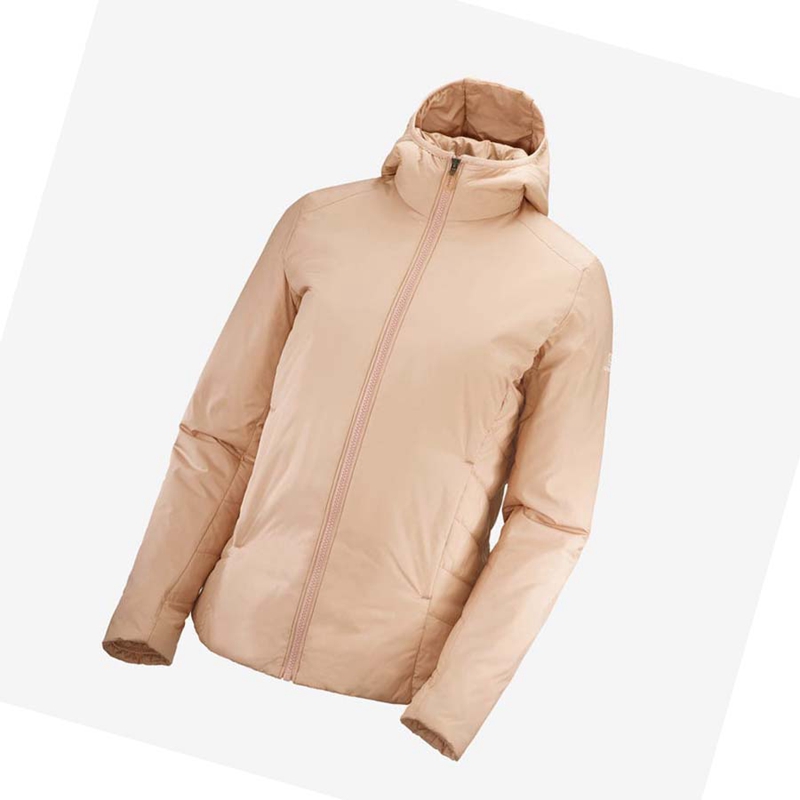 Chaquetas Salomon OUTRACK INSULATED Mujer Rosas | 13602-MPEW