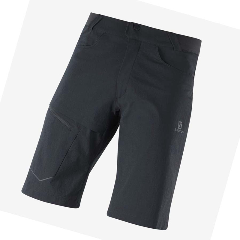 Pantalones Cortos Salomon WAYFARER Hombre Negras | 39087-TLWJ