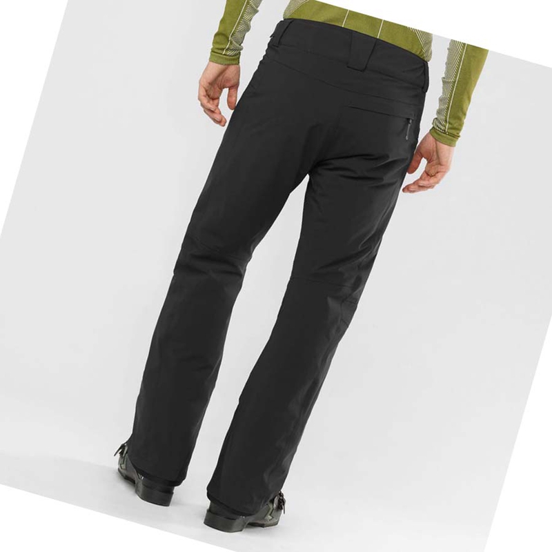 Pantalones De Esquí Salomon BRILLIANT Hombre Negras | 32460-YUNJ