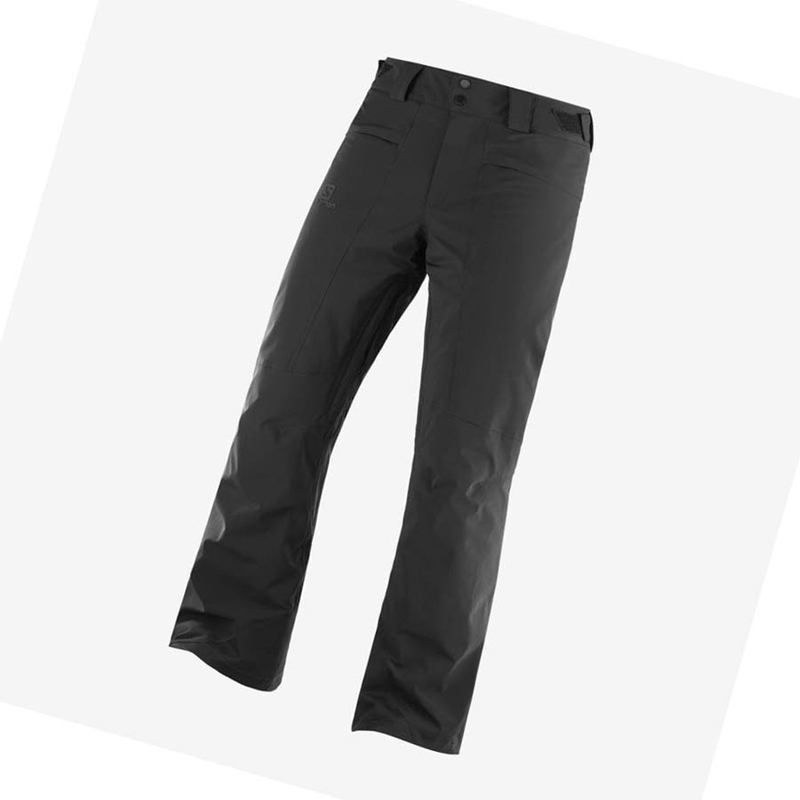 Pantalones De Esquí Salomon BRILLIANT Hombre Negras | 32460-YUNJ