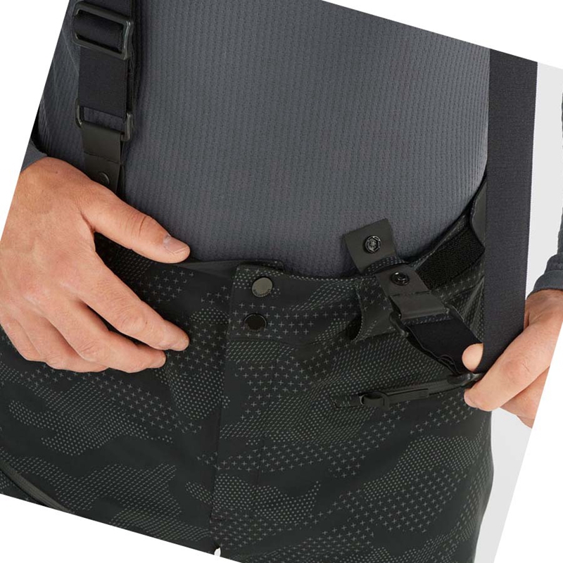 Pantalones De Esquí Salomon OUTLAW 3L Hombre Negras | 56471-NBKE