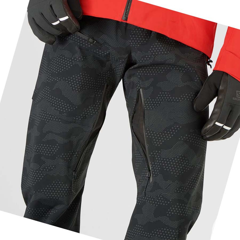 Pantalones De Esquí Salomon OUTLAW 3L Hombre Negras | 56471-NBKE