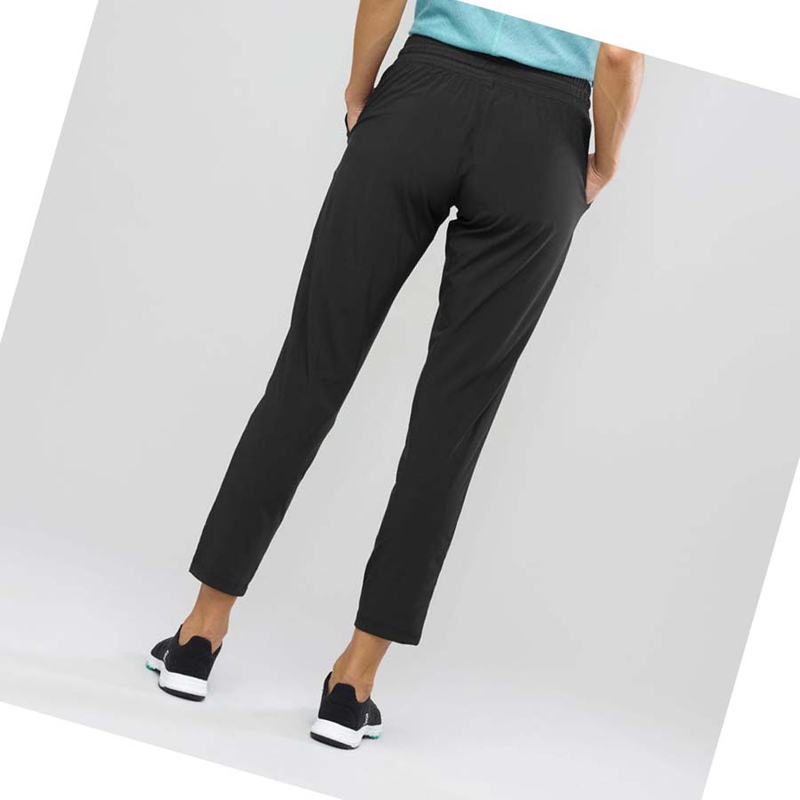 Pantalones Salomon ESSENTIAL LIGHT Mujer Negras | 32014-ZTNH