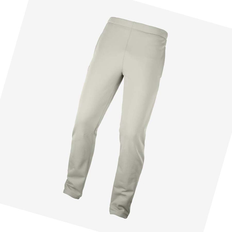 Pantalones Salomon ESSENTIAL WARM FLEECE Hombre Beige | 26847-KZID