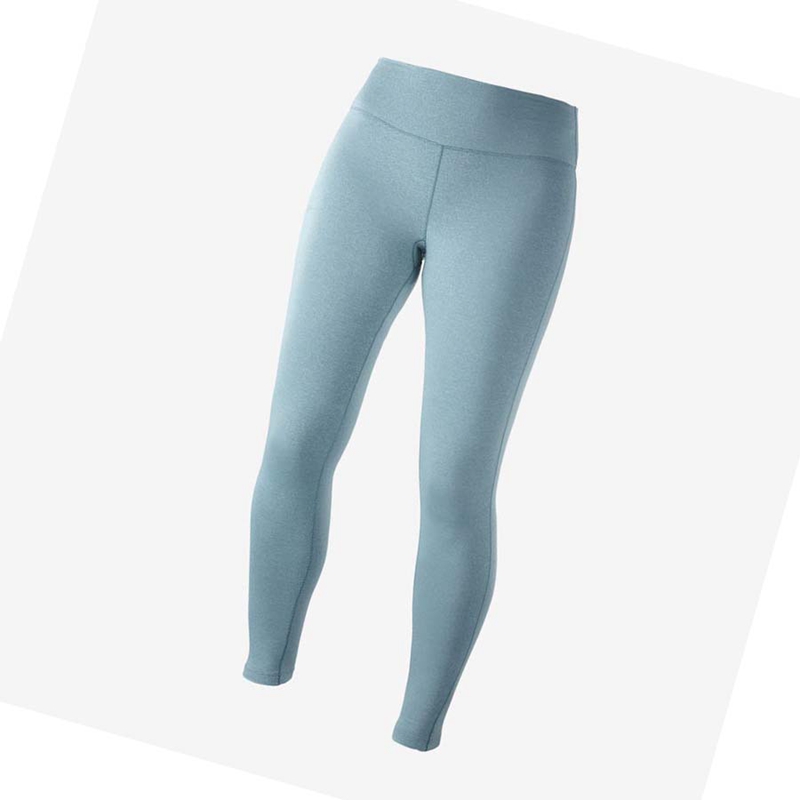 Pantalones Salomon ESSENTIAL WARM Mujer Azules | 03572-SEFC