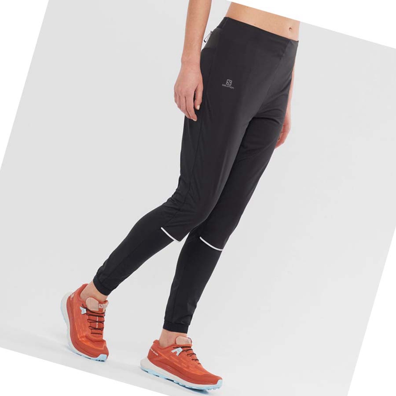 Pantalones Salomon LIGHT SHELL Mujer Negras | 57940-DCQI