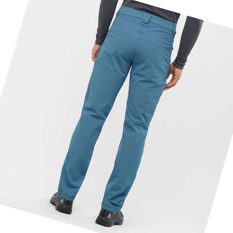 Pantalones Salomon OUTPEAK WARM Hombre Azules | 26041-MEQJ