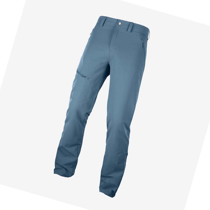 Pantalones Salomon OUTPEAK WARM Hombre Azules | 26041-MEQJ