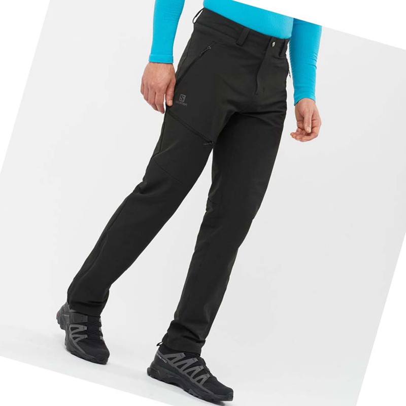 Pantalones Salomon OUTPEAK WARM Hombre Negras | 05937-SAWZ