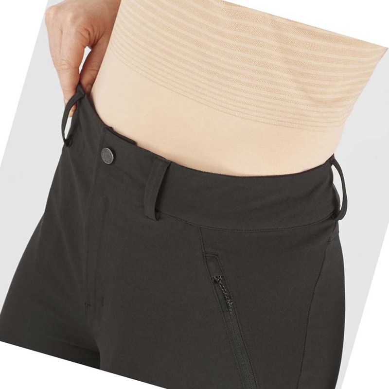 Pantalones Salomon OUTPEAK WARM Mujer Negras | 40189-POSQ