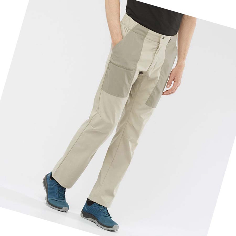 Pantalones Salomon OUTRACK Hombre Marrones | 02859-OWQX