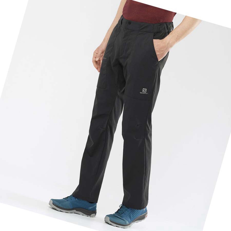 Pantalones Salomon OUTRACK Hombre Negras | 14592-MWKO