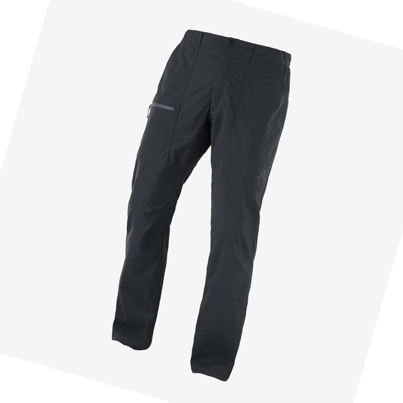 Pantalones Salomon OUTRACK Hombre Negras | 14592-MWKO