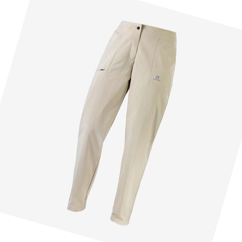 Pantalones Salomon WAYFARER CITY Mujer Blancas | 92504-NLZG