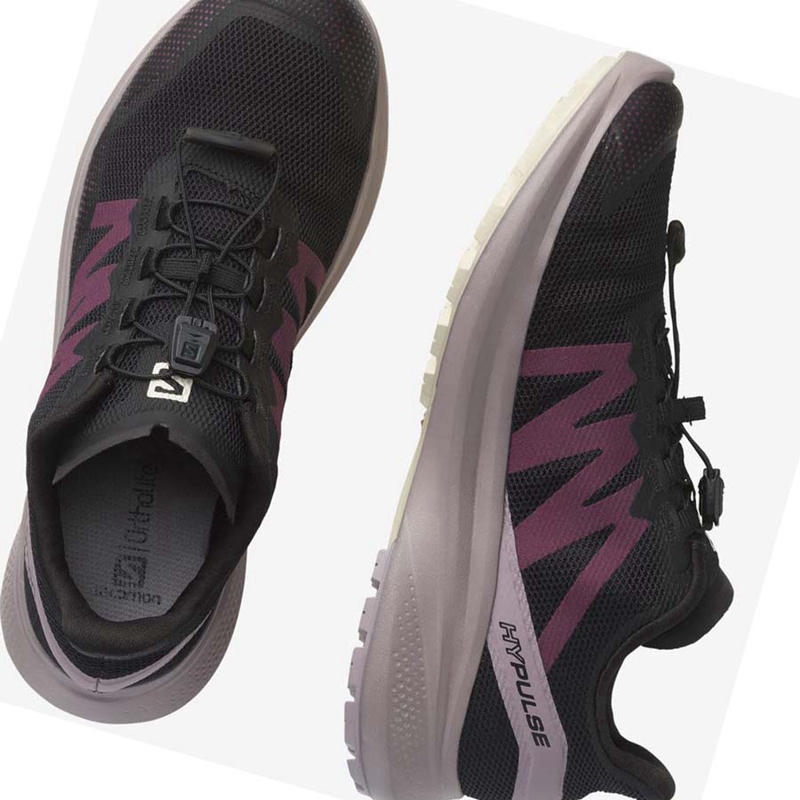 Zapatillas De Trail Running Salomon HYPULSE Trail Mujer Negras | 05374-PJSC