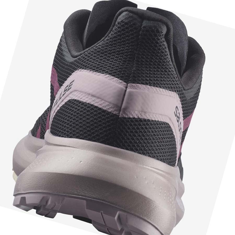 Zapatillas De Trail Running Salomon HYPULSE Trail Mujer Negras | 05374-PJSC