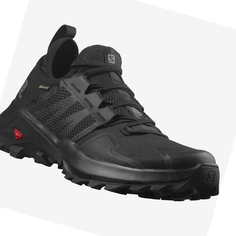 Zapatillas De Trail Running Salomon MADCROSS GORE-TEX Hombre Negras | 79156-CFYK