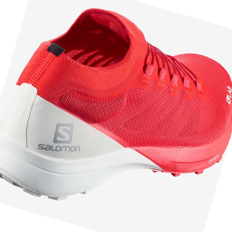 Zapatillas De Trail Running Salomon S/LAB SENSE 8 Hombre Rojas | 59738-CVRQ