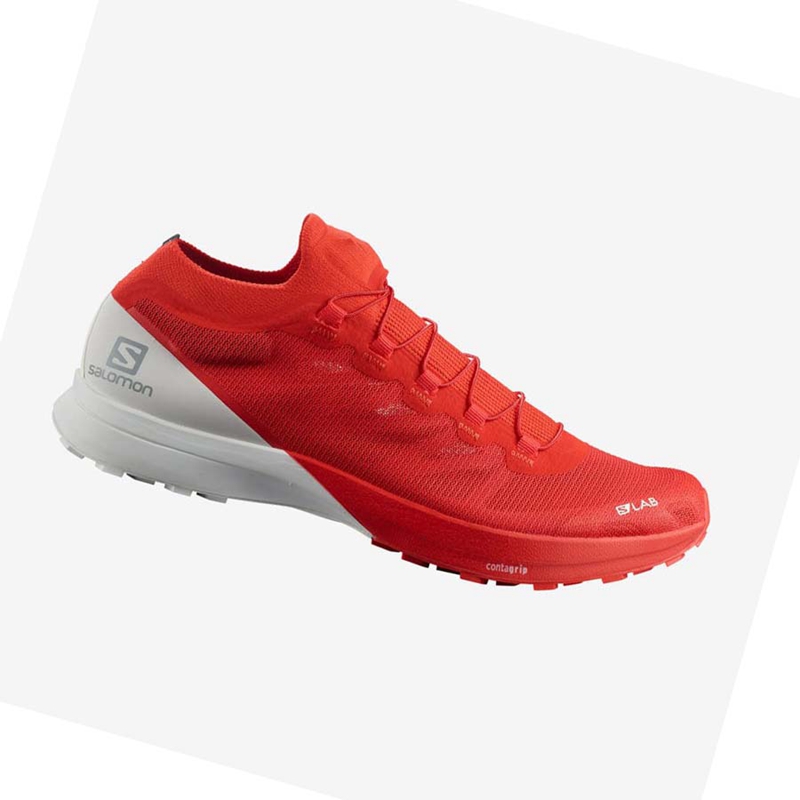 Zapatillas De Trail Running Salomon S/LAB SENSE 8 Hombre Rojas | 59738-CVRQ