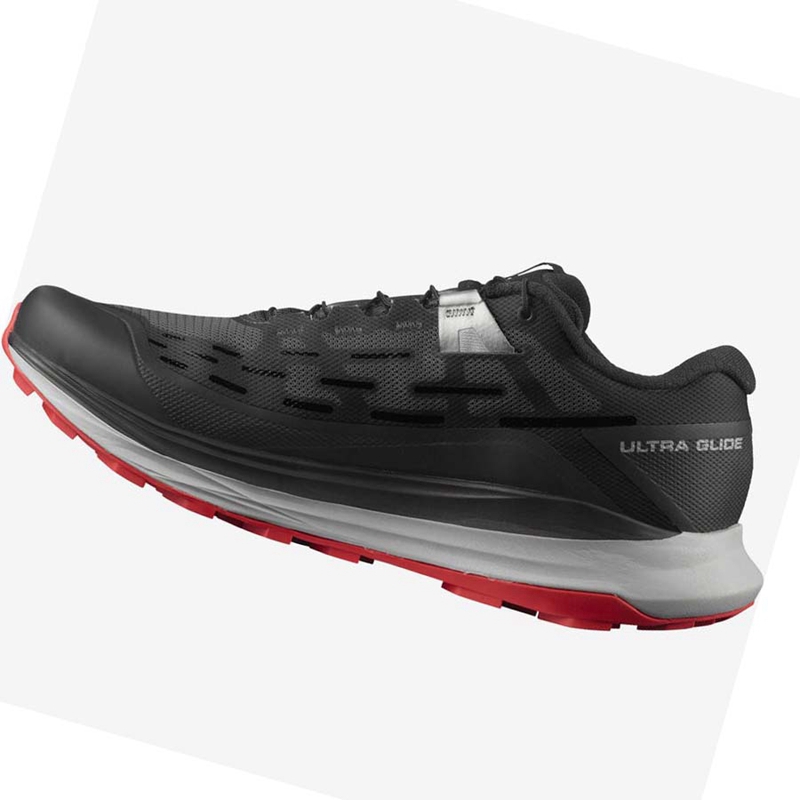 Zapatillas De Trail Running Salomon ULTRA GLIDE Hombre Negras | 96102-RQYH