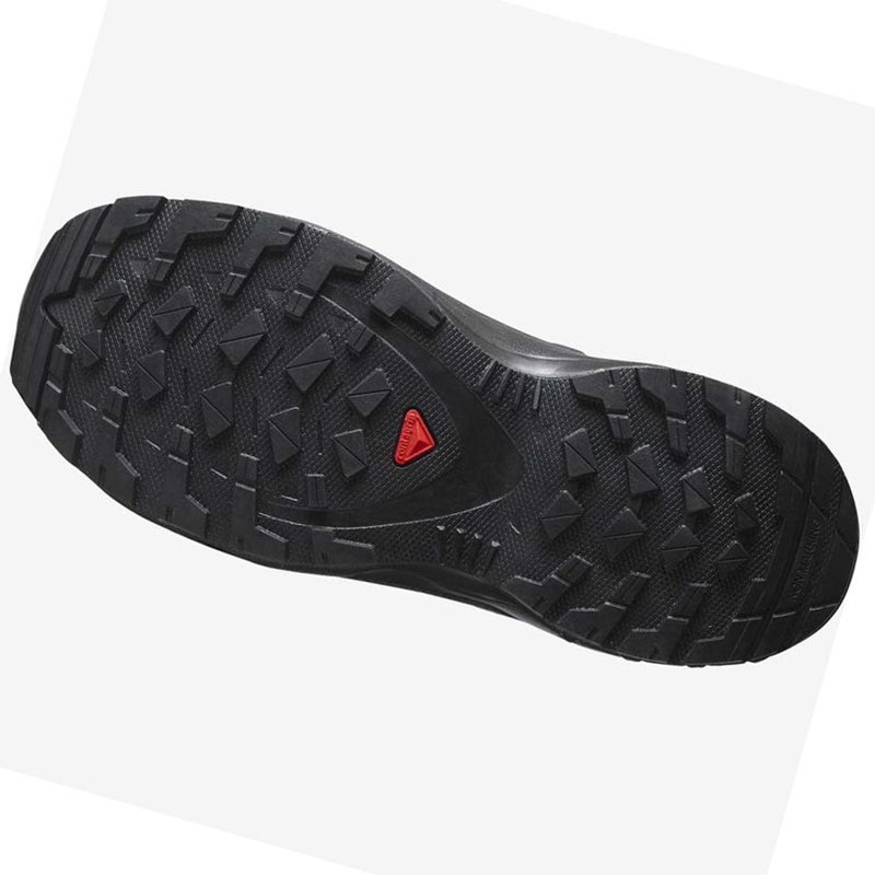 Zapatillas De Trail Running Salomon XA PRO V8 CLIMASALOMON™ WATERPROOF Niños Negras | 95107-BRAT