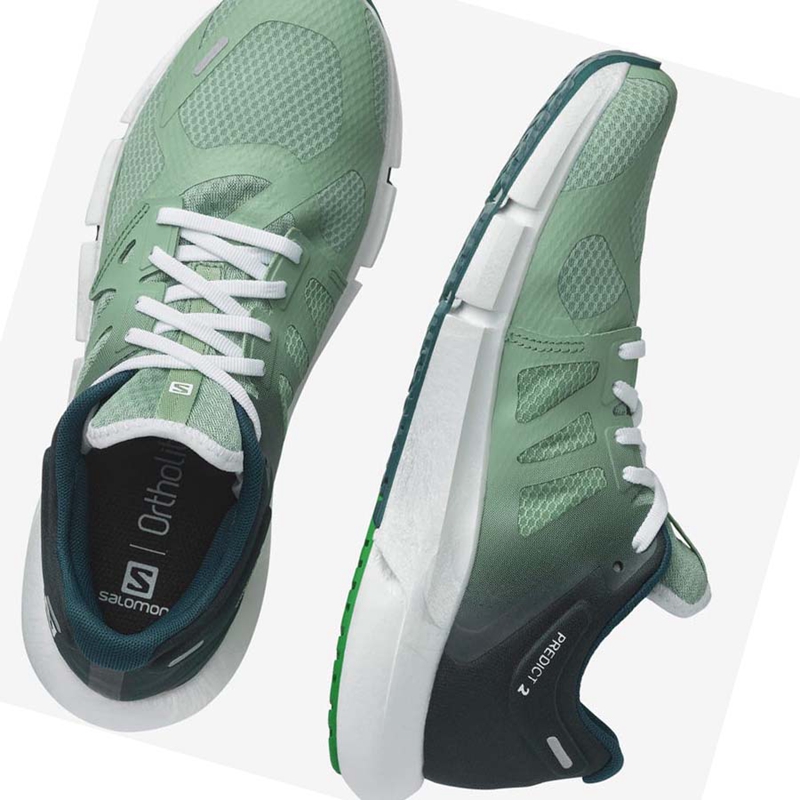 Zapatillas Running Salomon PREDICT 2 Hombre Verde Oliva | 79258-UNMY