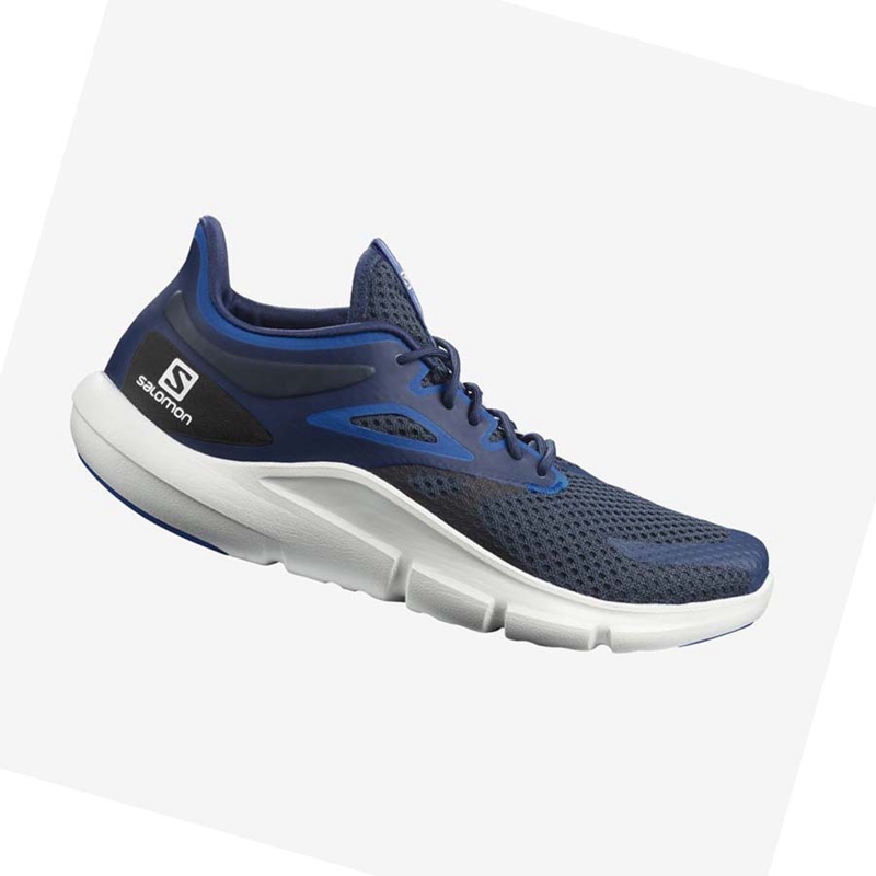 Zapatillas Running Salomon PREDICT MOD Hombre Azules Blancas | 21659-SQRG