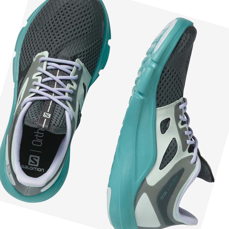 Zapatillas Running Salomon PREDICT MOD Mujer Verde | 87103-NVAG