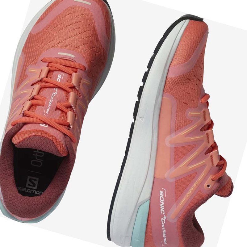 Zapatillas Running Salomon SONIC 4 Mujer Rosas | 28369-UKNS