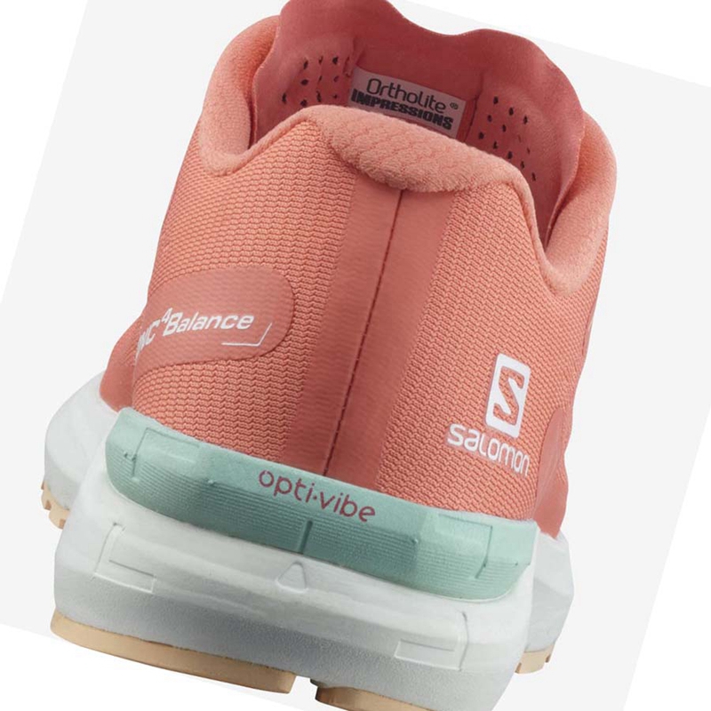 Zapatillas Running Salomon SONIC 4 Mujer Naranjas | 34921-JRKB