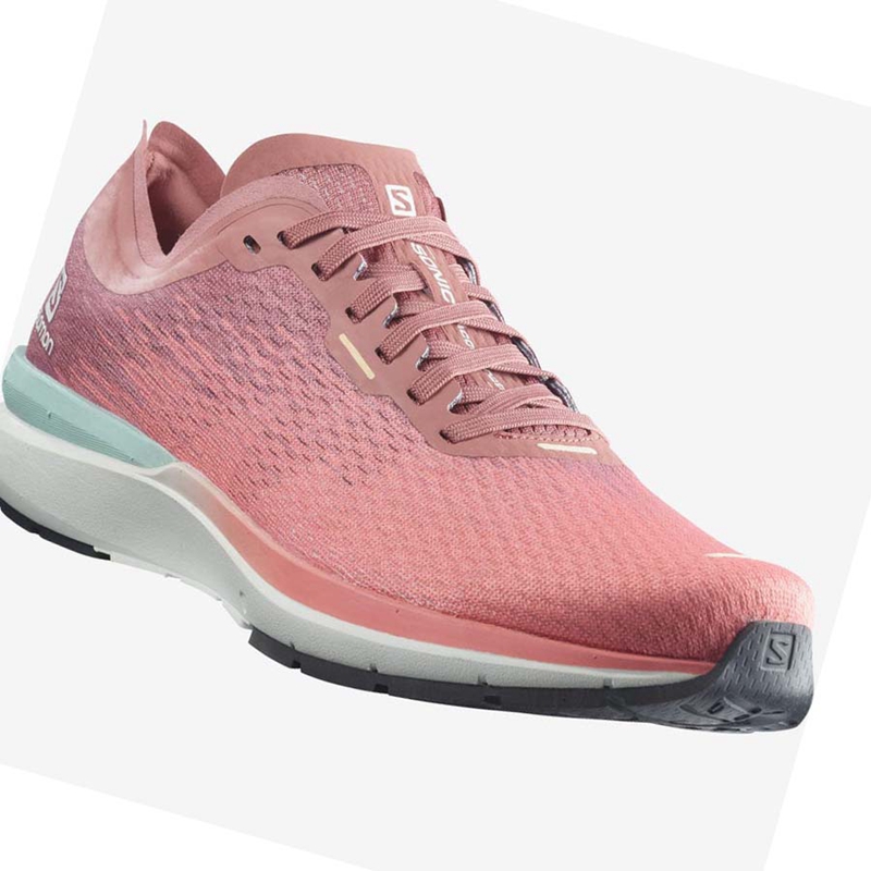 Zapatillas Running Salomon SONIC 4 Mujer Rosas | 72835-OMUJ