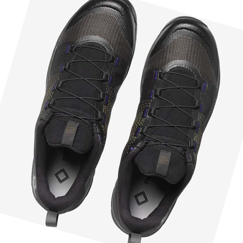 Zapatillas Salomon OUTPRO MATRYX FOR THE BROKEN ARM Hombre Negras Moradas | 20618-PHVG