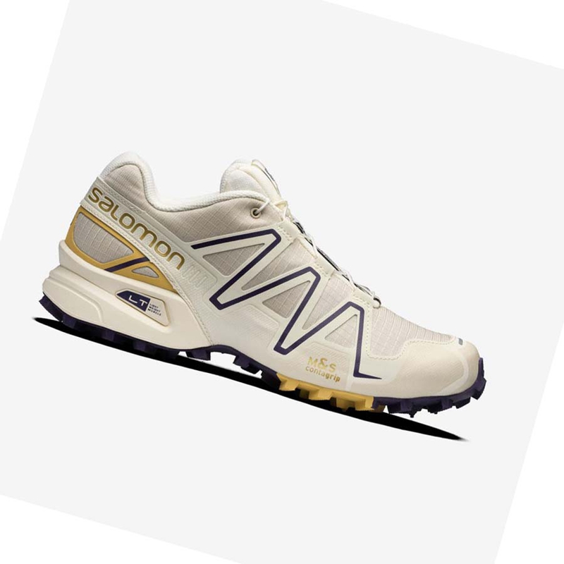 Zapatillas Salomon SPEEDCROSS 3 Mujer Beige | 67081-IHFL