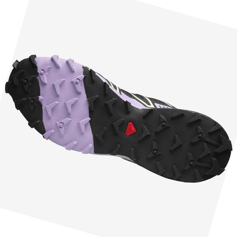 Zapatillas Salomon SPEEDCROSS 3 Mujer Negras Moradas | 29150-WNEL