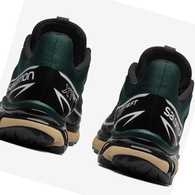 Zapatillas Salomon XT-6 FT Hombre Negras Verde Oliva | 30647-IAYF