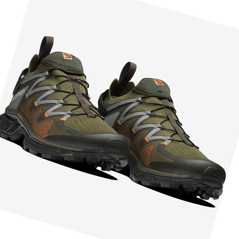 Zapatillas Salomon XT-RUSH Hombre Verde Oliva | 26145-RFIK